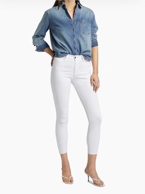 AG Jeans Farrah Mid-Rise Skinny Ankle Jeans Size 24